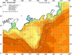 関東・東海海況速報/広域(2018/12/09)