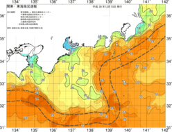 関東・東海海況速報/広域(2018/12/13)