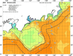 関東・東海海況速報/広域(2018/12/16)