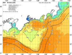 関東・東海海況速報/広域(2018/12/22)