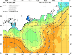 関東・東海海況速報/広域(2018/12/28)