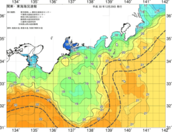 関東・東海海況速報/広域(2018/12/29)