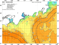 関東・東海海況速報/広域(2019/01/15)