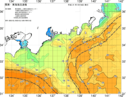 関東・東海海況速報/広域(2019/01/18)