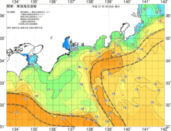 関東・東海海況速報/広域(2019/01/25)