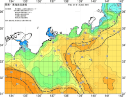 関東・東海海況速報/広域(2019/01/28)