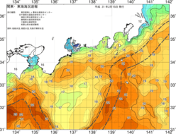 関東・東海海況速報/広域(2019/02/15)