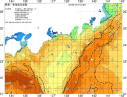 関東・東海海況速報/広域(2019/02/21)