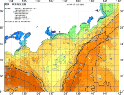 関東・東海海況速報/広域(2019/02/22)