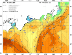 関東・東海海況速報/広域(2019/02/28)