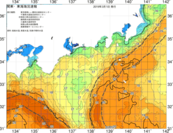 関東・東海海況速報/広域(2019/03/01)
