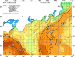関東・東海海況速報/広域(2019/03/05)