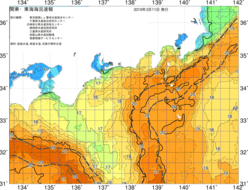 関東・東海海況速報/広域(2019/03/11)