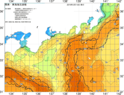 関東・東海海況速報/広域(2019/03/13)