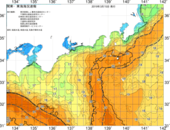 関東・東海海況速報/広域(2019/03/15)