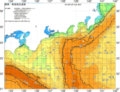 関東・東海海況速報/広域(2019/03/16)