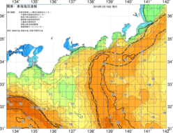 関東・東海海況速報/広域(2019/03/18)