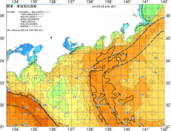関東・東海海況速報/広域(2019/03/22)