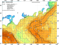 関東・東海海況速報/広域(2019/03/25)