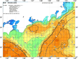関東・東海海況速報/広域(2019/04/10)