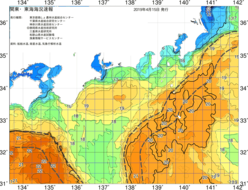関東・東海海況速報/広域(2019/04/15)