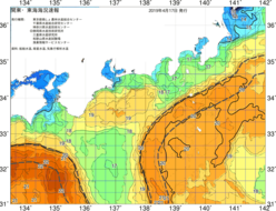 関東・東海海況速報/広域(2019/04/17)