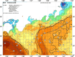 関東・東海海況速報/広域(2019/04/22)