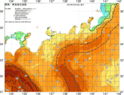 関東・東海海況速報/広域(2019/05/25)