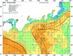 関東・東海海況速報/広域(2019/06/07)