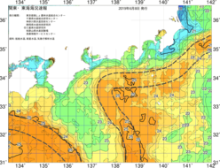 関東・東海海況速報/広域(2019/06/08)