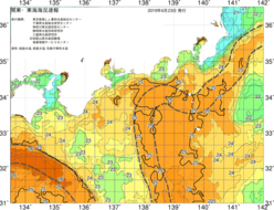 関東・東海海況速報/広域(2019/06/23)