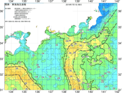 関東・東海海況速報/広域(2019/07/01)