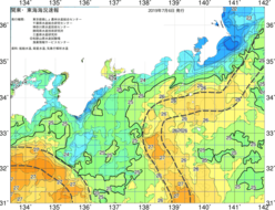 関東・東海海況速報/広域(2019/07/06)