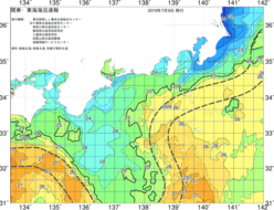 関東・東海海況速報/広域(2019/07/09)