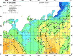 関東・東海海況速報/広域(2019/07/10)