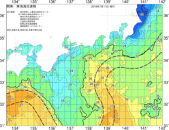 関東・東海海況速報/広域(2019/07/11)
