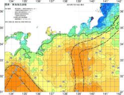 関東・東海海況速報/広域(2019/07/16)