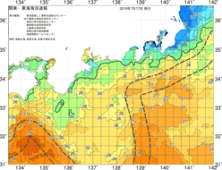 関東・東海海況速報/広域(2019/07/17)