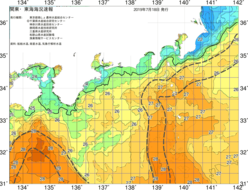 関東・東海海況速報/広域(2019/07/18)