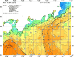 関東・東海海況速報/広域(2019/07/19)
