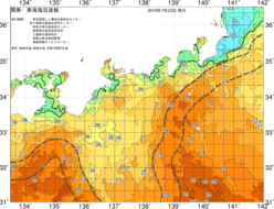 関東・東海海況速報/広域(2019/07/23)