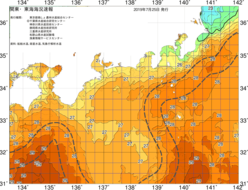 関東・東海海況速報/広域(2019/07/25)