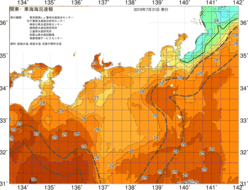 関東・東海海況速報/広域(2019/07/31)