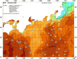 関東・東海海況速報/広域(2019/08/01)