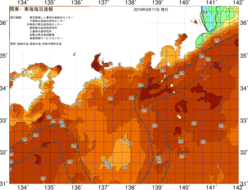 関東・東海海況速報/広域(2019/08/11)