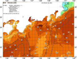 関東・東海海況速報/広域(2019/08/13)