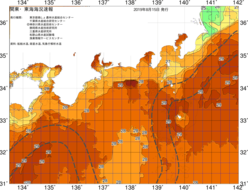 関東・東海海況速報/広域(2019/08/15)