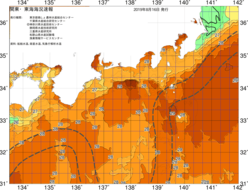 関東・東海海況速報/広域(2019/08/16)