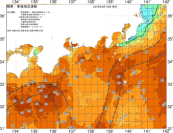 関東・東海海況速報/広域(2019/08/19)