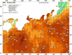 関東・東海海況速報/広域(2019/08/20)